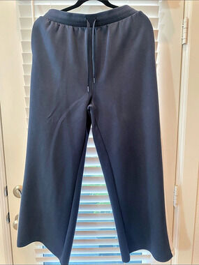 All in Motion Women's Airy Sleek Pique Wide Leg Sweatpants Size Large